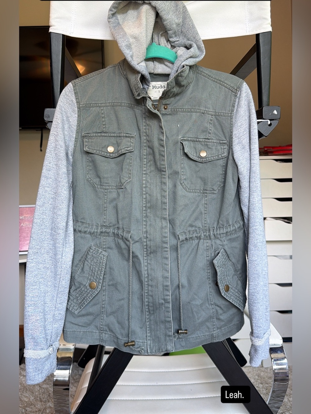 Mudd grey utility jacket